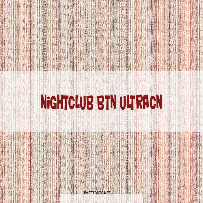 Nightclub BTN UltraCn example